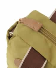 BJCGV60120 MK MICHEL KLEIN BAG(MK ミッシェルクラン バッグ) [2WAY/軽量]コンパクトフォルムトートバッグ カーキ