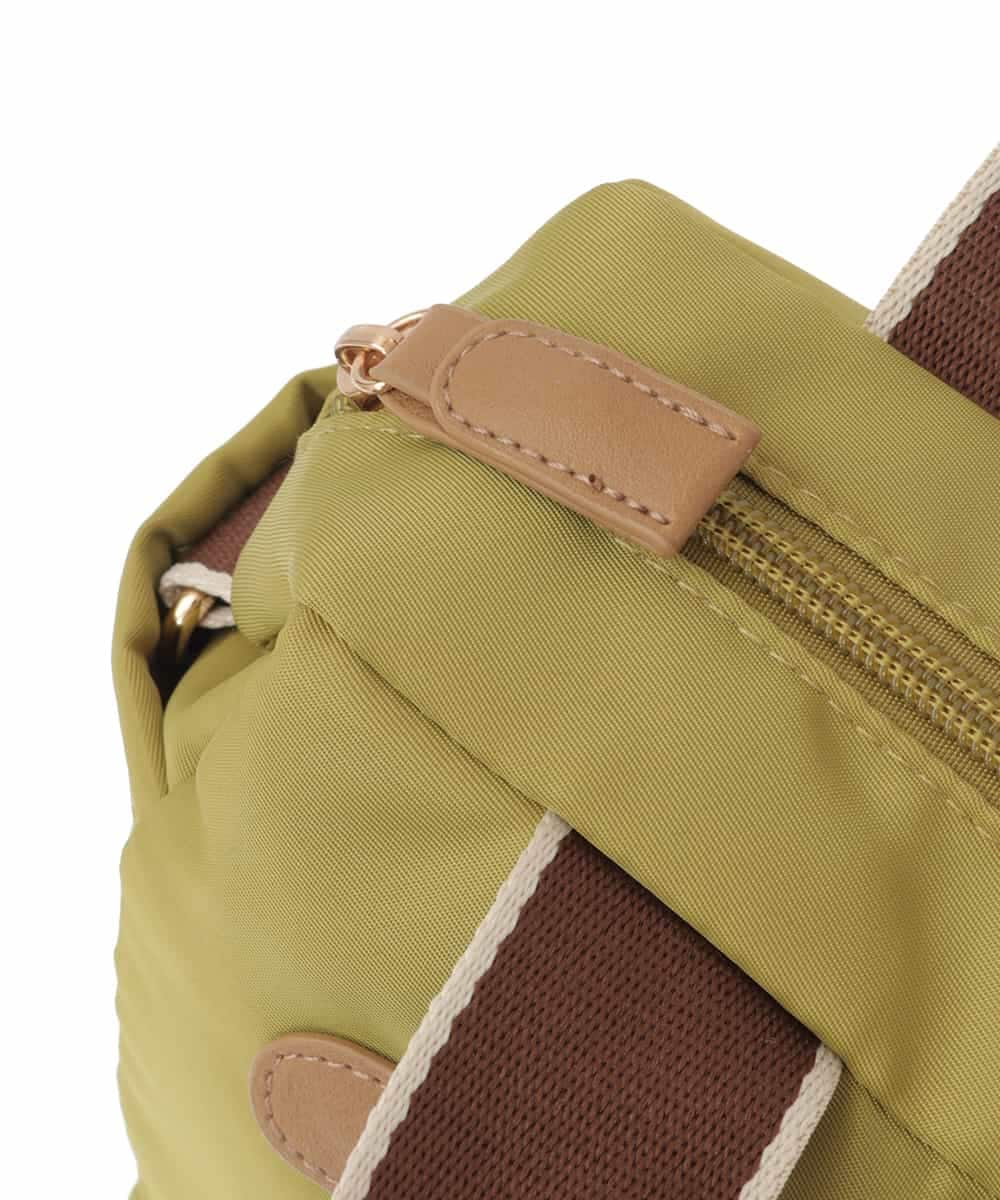 BJCGV60120 MK MICHEL KLEIN BAG(MK ミッシェルクラン バッグ) [2WAY/軽量]コンパクトフォルムトートバッグ カーキ