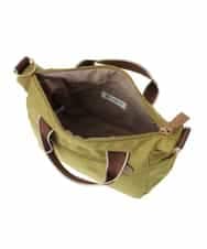 BJCGV60120 MK MICHEL KLEIN BAG(MK ミッシェルクラン バッグ) [2WAY/軽量]コンパクトフォルムトートバッグ カーキ