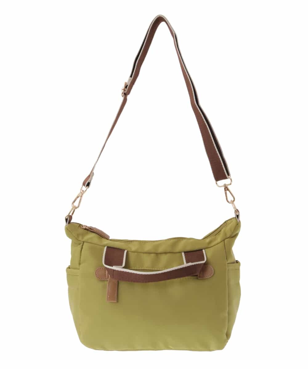BJCGV60120 MK MICHEL KLEIN BAG(MK ミッシェルクラン バッグ) [2WAY/軽量]コンパクトフォルムトートバッグ カーキ