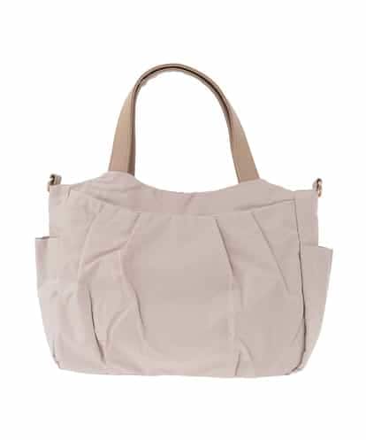 BJCJA60150 MK MICHEL KLEIN BAG [2WAY]タックアクセントナイロントートバッグ