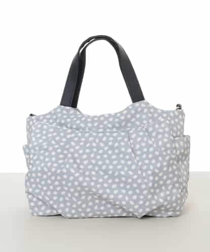 BJCJA60150 MK MICHEL KLEIN BAG [2WAY]タックアクセントナイロントートバッグ