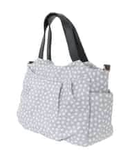 BJCJA60150 MK MICHEL KLEIN BAG(MK ミッシェルクラン バッグ) [2WAY]タックアクセントナイロントートバッグ グレー