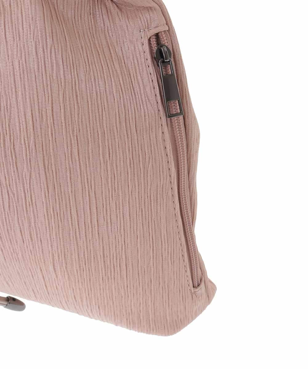 BJCJA62120 MK MICHEL KLEIN BAG(MK ミッシェルクラン バッグ) 巾着デザイントートバッグ ピンク