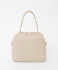 BJCJD68120 MK MICHEL KLEIN BAG(MK ミッシェルクラン バッグ) [WEB限定/2WAY/300g以下の軽量]合成皮革ミニスクエアバッグ ベージュ