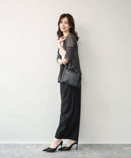 BJCJD68120 MK MICHEL KLEIN BAG(MK ミッシェルクラン バッグ) [WEB限定/2WAY/300g以下の軽量]合成皮革ミニスクエアバッグ ベージュ