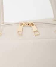 BJCJD68120 MK MICHEL KLEIN BAG(MK ミッシェルクラン バッグ) [WEB限定/2WAY/300g以下の軽量]合成皮革ミニスクエアバッグ ベージュ