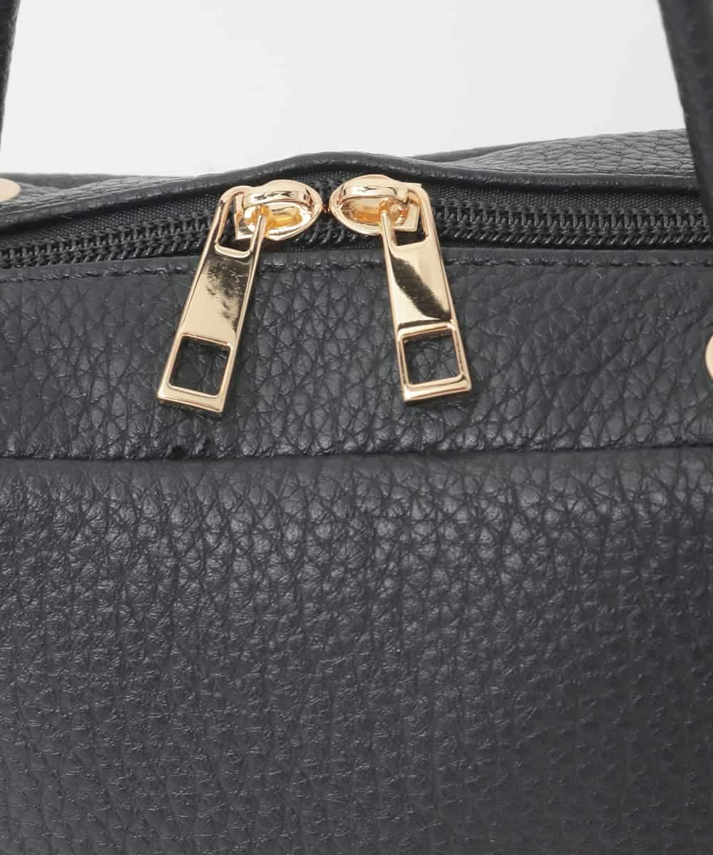 BJCJD68120 MK MICHEL KLEIN BAG(MK ミッシェルクラン バッグ) [WEB限定/2WAY/300g以下の軽量]合成皮革ミニスクエアバッグ ベージュ