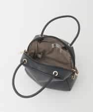BJCJD68120 MK MICHEL KLEIN BAG(MK ミッシェルクラン バッグ) [WEB限定/2WAY/300g以下の軽量]合成皮革ミニスクエアバッグ ベージュ