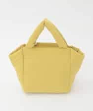 BJCJD69130 MK MICHEL KLEIN BAG(MK ミッシェルクラン バッグ) [WEB限定/軽量/2WAY]ポケットアクセント台形コンパクトトート イエロー
