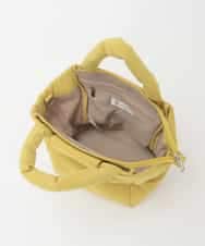 BJCJD69130 MK MICHEL KLEIN BAG(MK ミッシェルクラン バッグ) [WEB限定/軽量/2WAY]ポケットアクセント台形コンパクトトート イエロー