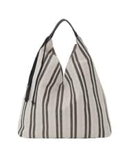 BJCJD70130 MK MICHEL KLEIN BAG(MK ミッシェルクラン バッグ) [A4収納可]Vカットストライプスデザインバッグ ブラック
