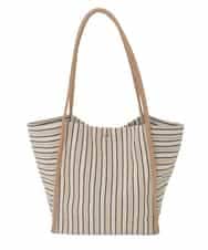 BJCJD71140 MK MICHEL KLEIN BAG(MK ミッシェルクラン バッグ) [ショルダーポーチ付き]コードストライプデザインバッグ ベージュ