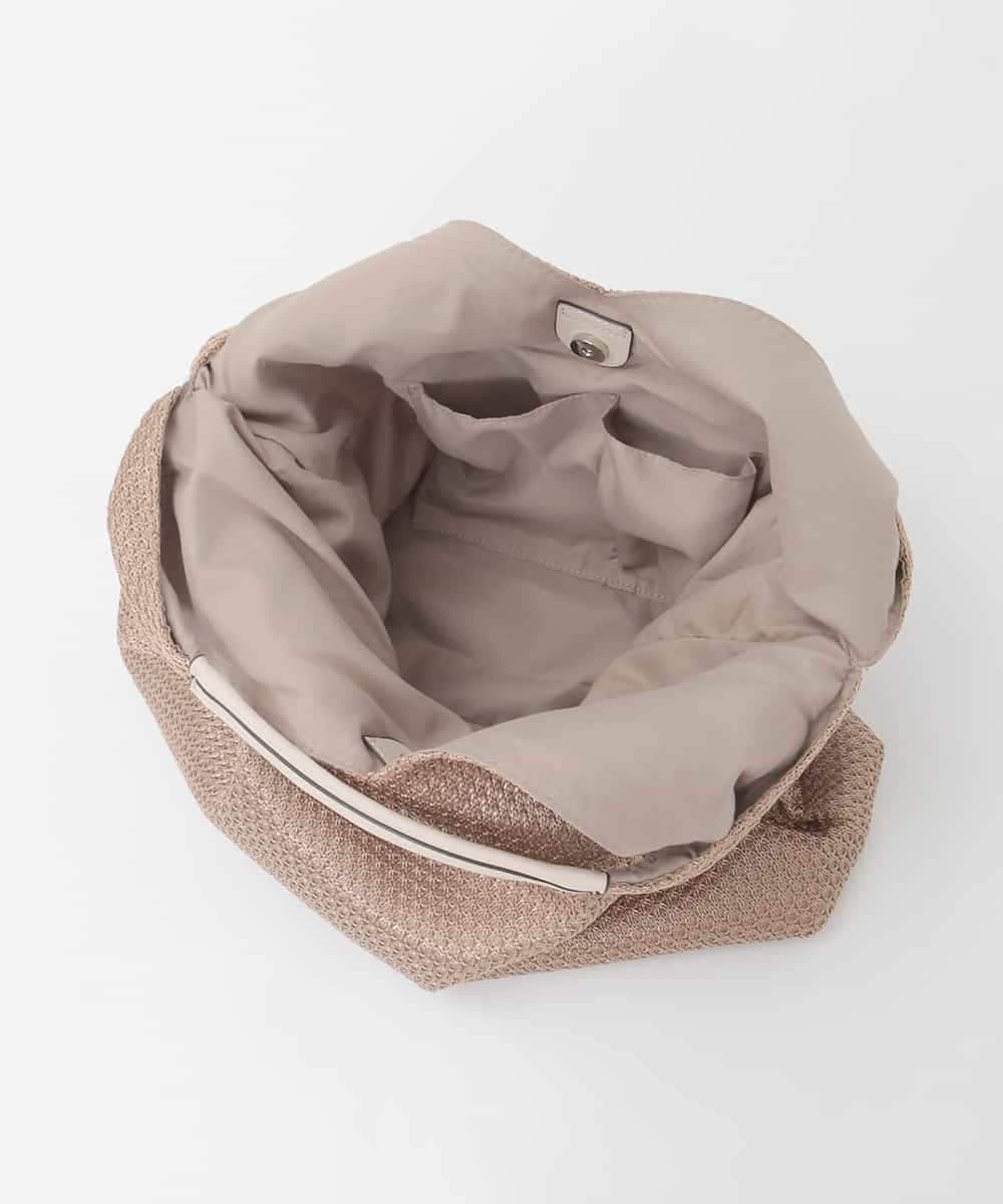 BJCJD72140 MK MICHEL KLEIN BAG(MK ミッシェルクラン バッグ) [軽量]メッシュワンハンドルバッグ オレンジ