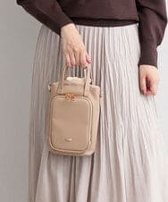 BJCJD73120 MK MICHEL KLEIN BAG(MK ミッシェルクラン バッグ) [2WAY/保冷保温]COOL＆WARM ミニハンドバッグ ベージュ