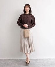 BJCJD73120 MK MICHEL KLEIN BAG(MK ミッシェルクラン バッグ) [2WAY/保冷保温]COOL＆WARM ミニハンドバッグ ベージュ
