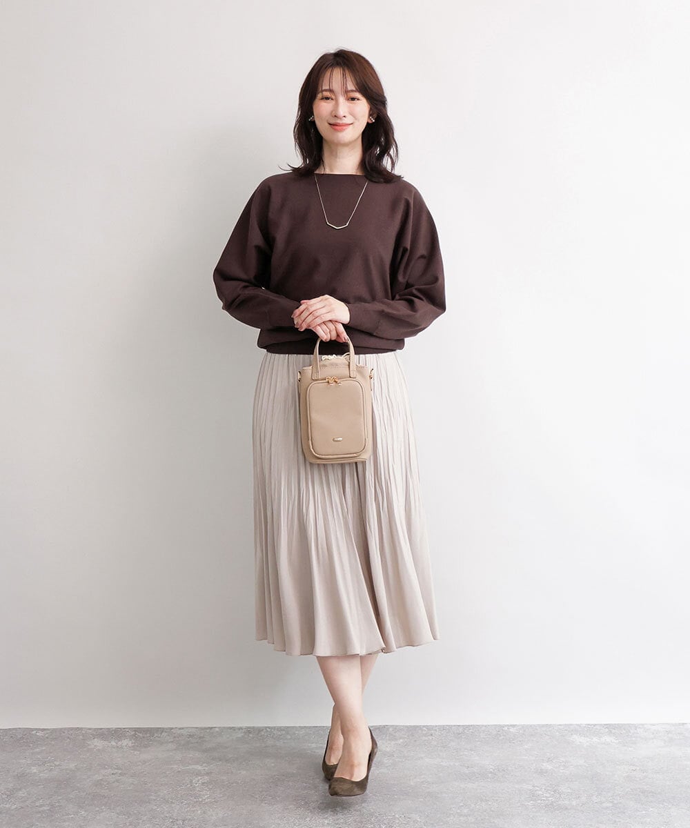 BJCJD73120 MK MICHEL KLEIN BAG(MK ミッシェルクラン バッグ) [2WAY/保冷保温]COOL＆WARM ミニハンドバッグ ベージュ