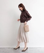 BJCJD73120 MK MICHEL KLEIN BAG(MK ミッシェルクラン バッグ) [2WAY/保冷保温]COOL＆WARM ミニハンドバッグ ベージュ