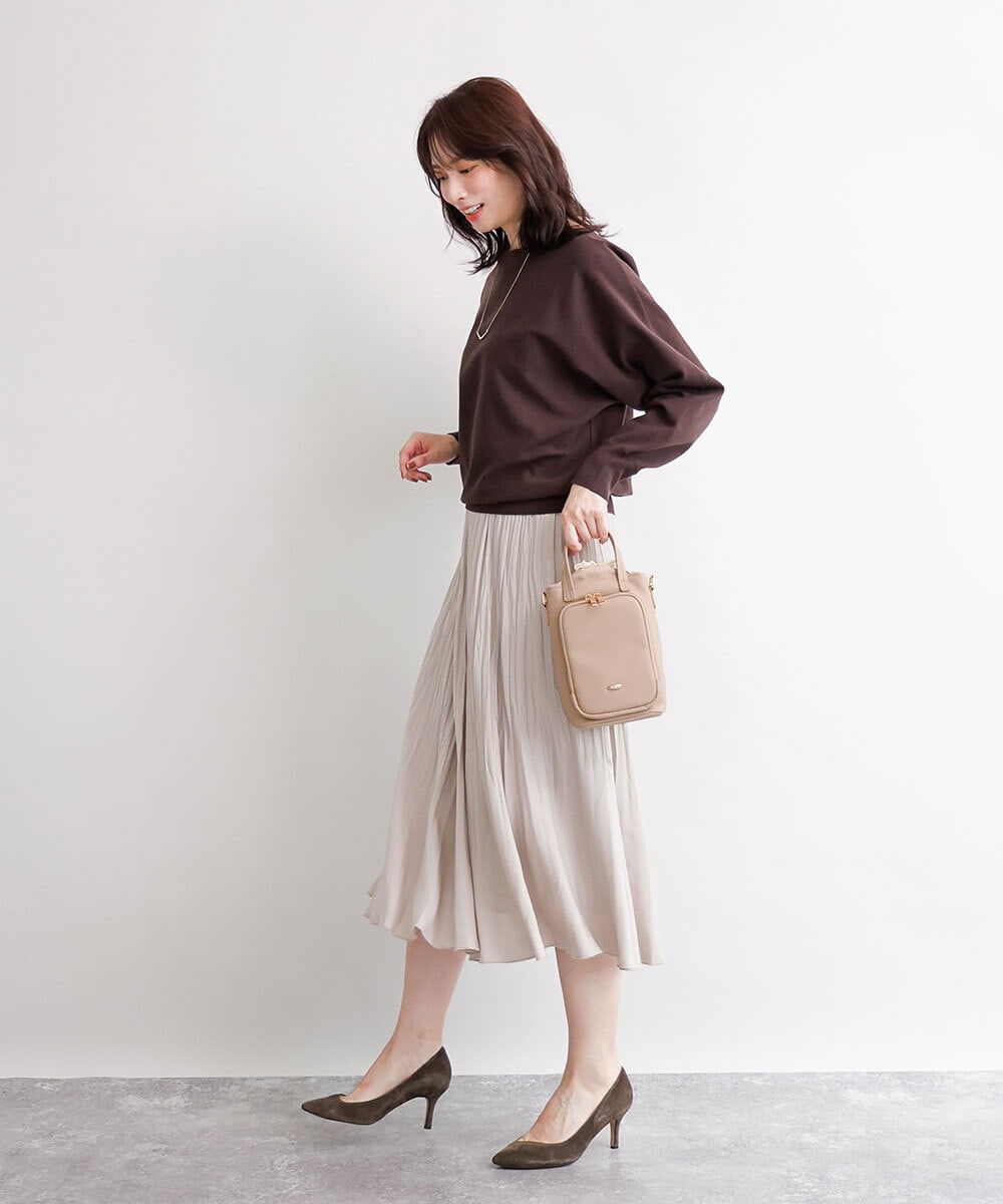BJCJD73120 MK MICHEL KLEIN BAG(MK ミッシェルクラン バッグ) [2WAY/保冷保温]COOL＆WARM ミニハンドバッグ ベージュ