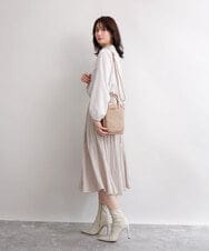 BJCJD73120 MK MICHEL KLEIN BAG(MK ミッシェルクラン バッグ) [2WAY/保冷保温]COOL＆WARM ミニハンドバッグ ベージュ