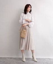 BJCJD73120 MK MICHEL KLEIN BAG(MK ミッシェルクラン バッグ) [2WAY/保冷保温]COOL＆WARM ミニハンドバッグ ベージュ