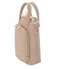 BJCJD73120 MK MICHEL KLEIN BAG(MK ミッシェルクラン バッグ) [2WAY/保冷保温]COOL＆WARM ミニハンドバッグ ベージュ