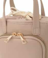 BJCJD73120 MK MICHEL KLEIN BAG(MK ミッシェルクラン バッグ) [2WAY/保冷保温]COOL＆WARM ミニハンドバッグ ベージュ