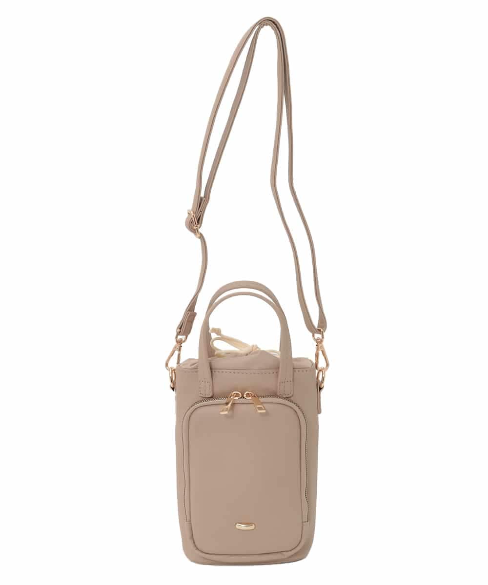 BJCJD73120 MK MICHEL KLEIN BAG(MK ミッシェルクラン バッグ) [2WAY/保冷保温]COOL＆WARM ミニハンドバッグ ベージュ