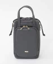 BJCJD73120 MK MICHEL KLEIN BAG(MK ミッシェルクラン バッグ) [2WAY/保冷保温]COOL＆WARM ミニハンドバッグ ブラック