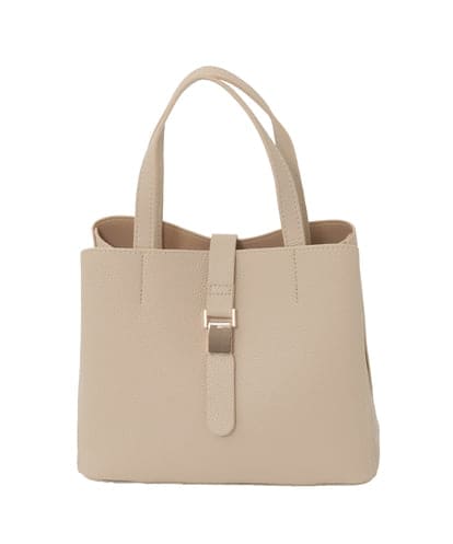 BJCJD75150 MK MICHEL KLEIN BAG [2WAY]ベルトフラップスクエアミニトートバッグ