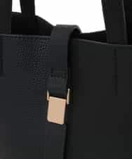 BJCJD75150 MK MICHEL KLEIN BAG(MK ミッシェルクラン バッグ) [2WAY]ベルトフラップスクエアミニトートバッグ ベージュ