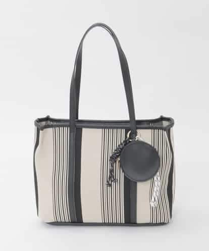 BJCJD76150 MK MICHEL KLEIN BAG [ポーチチャーム付き]異素材ジョイントデザイントートバッグ