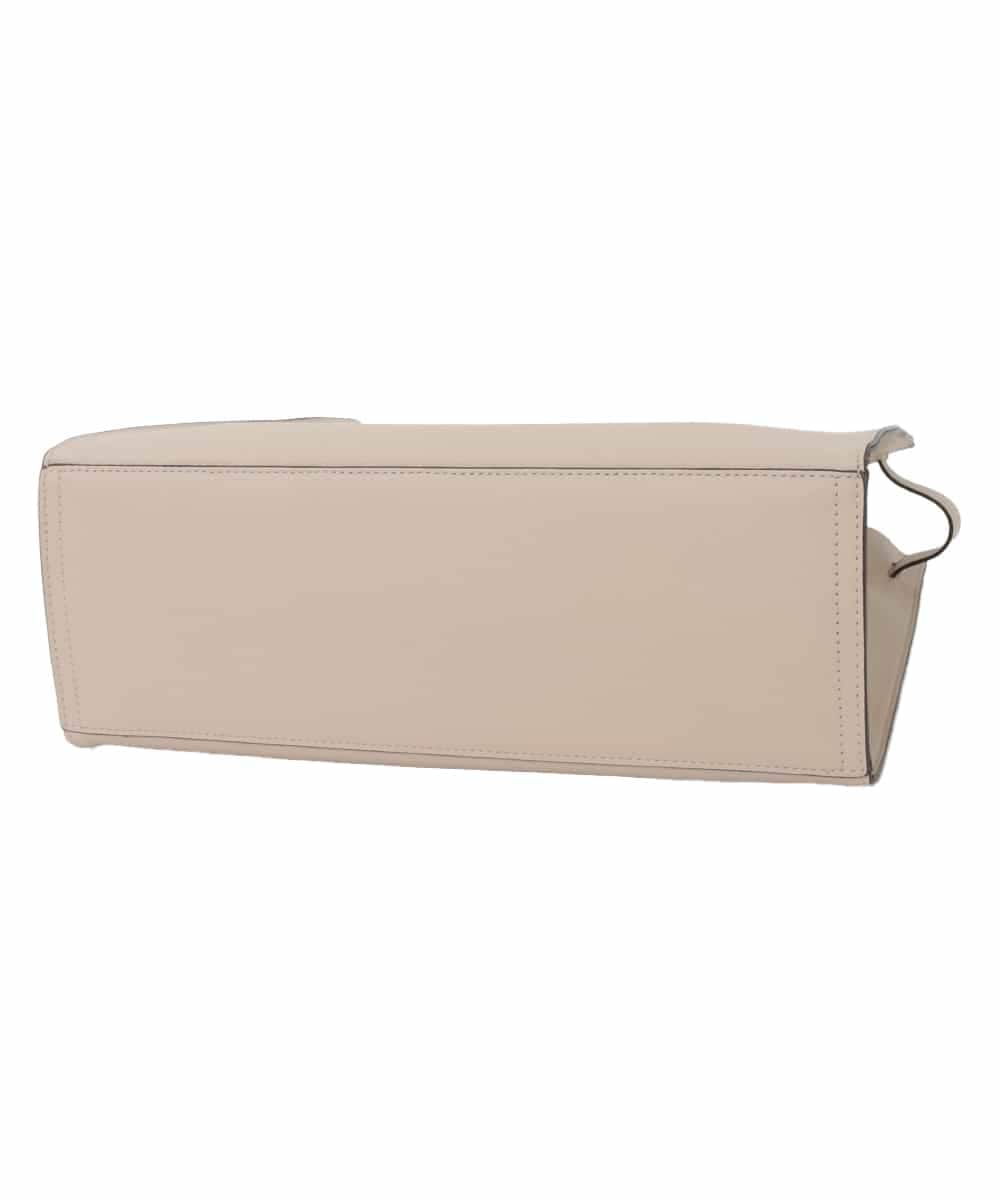 BJCJD77160 MK MICHEL KLEIN BAG(MK ミッシェルクラン バッグ) [A4収納可]ダブルハンドルスクエアバッグ ベージュ