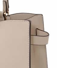BJCJD77160 MK MICHEL KLEIN BAG(MK ミッシェルクラン バッグ) [A4収納可]ダブルハンドルスクエアバッグ ベージュ