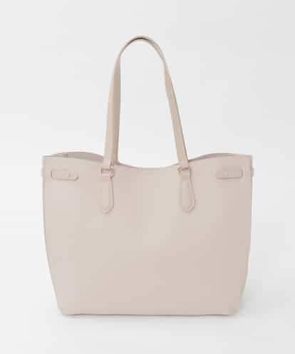 BJCJD78150 MK MICHEL KLEIN BAG [A4収納可]配色ステッチ合成皮革トートバッグ