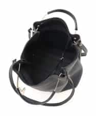BJCJE01090 MK MICHEL KLEIN BAG(MK ミッシェルクラン バッグ) 【WEB限定/2WAY】メタルハンドルデザインバッグ ネイビー
