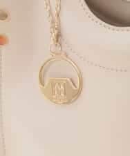 BJCJE02090 MK MICHEL KLEIN BAG(MK ミッシェルクラン バッグ) 【WEB限定/2WAY】ウッドハンドルデザインバッグ ライトグレー