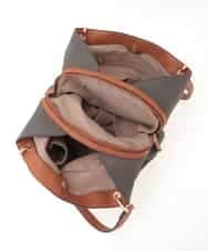 BJCJE03090 MK MICHEL KLEIN BAG(MK ミッシェルクラン バッグ) 【WEB限定】タッセル付きショルダーバッグ グレー