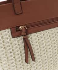 BJCJS74160 MK MICHEL KLEIN BAG(MK ミッシェルクラン バッグ) メッシュデザイントートバッグ アイボリー