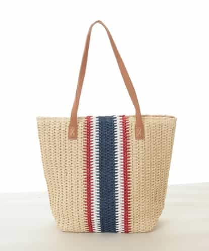 BJCJV73120 MK MICHEL KLEIN BAG トリコロールカラーペーパーバッグ