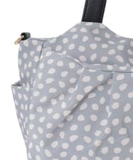 BJCJV74150 MK MICHEL KLEIN BAG(MK ミッシェルクラン バッグ) [2WAY/軽量/多機能ポケット]ニュアンス柄タックデザイントートバッグ ドット(ブラック)