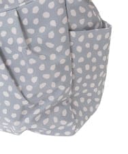 BJCJV74150 MK MICHEL KLEIN BAG(MK ミッシェルクラン バッグ) [2WAY/軽量/多機能ポケット]ニュアンス柄タックデザイントートバッグ ドット(ブラック)