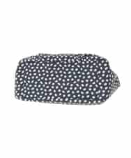 BJCJV74150 MK MICHEL KLEIN BAG(MK ミッシェルクラン バッグ) [2WAY/軽量/多機能ポケット]ニュアンス柄タックデザイントートバッグ ドット(ブラック)