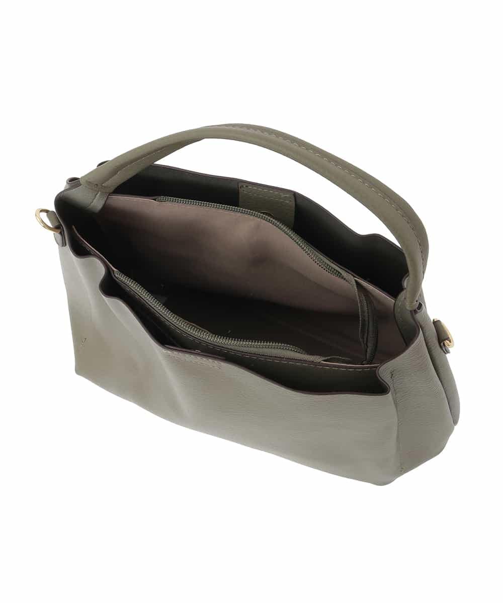 BJCJV75150 MK MICHEL KLEIN BAG(MK ミッシェルクラン バッグ) [2WAY]合成皮革コンパクトハンドバッグ レッド