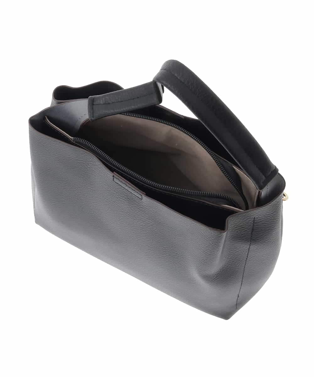 BJCJV75150 MK MICHEL KLEIN BAG(MK ミッシェルクラン バッグ) [2WAY]合成皮革コンパクトハンドバッグ レッド