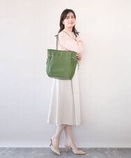 BJCJV80150 MK MICHEL KLEIN BAG(MK ミッシェルクラン バッグ) [500g以下の軽量]ドロストデザイントートバッグ ラベンダー