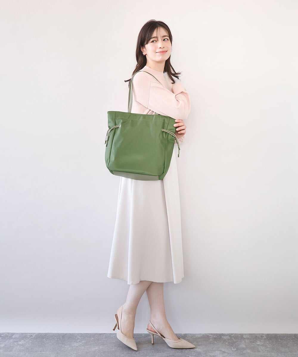 BJCJV80150 MK MICHEL KLEIN BAG(MK ミッシェルクラン バッグ) [500g以下の軽量]ドロストデザイントートバッグ ラベンダー