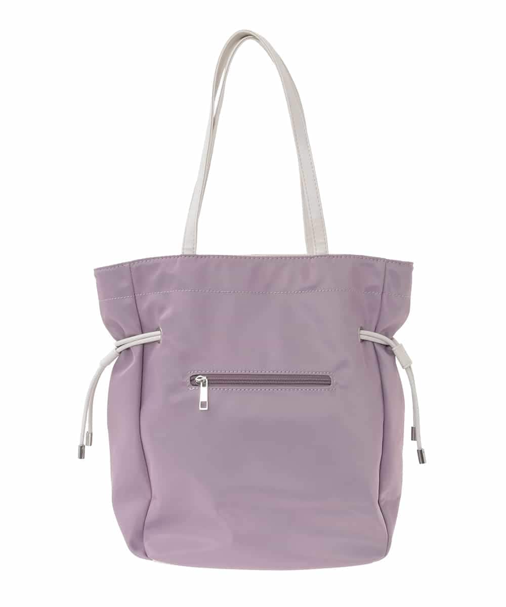 BJCJV80150 MK MICHEL KLEIN BAG(MK ミッシェルクラン バッグ) ドロストデザイントートバッグ ラベンダー