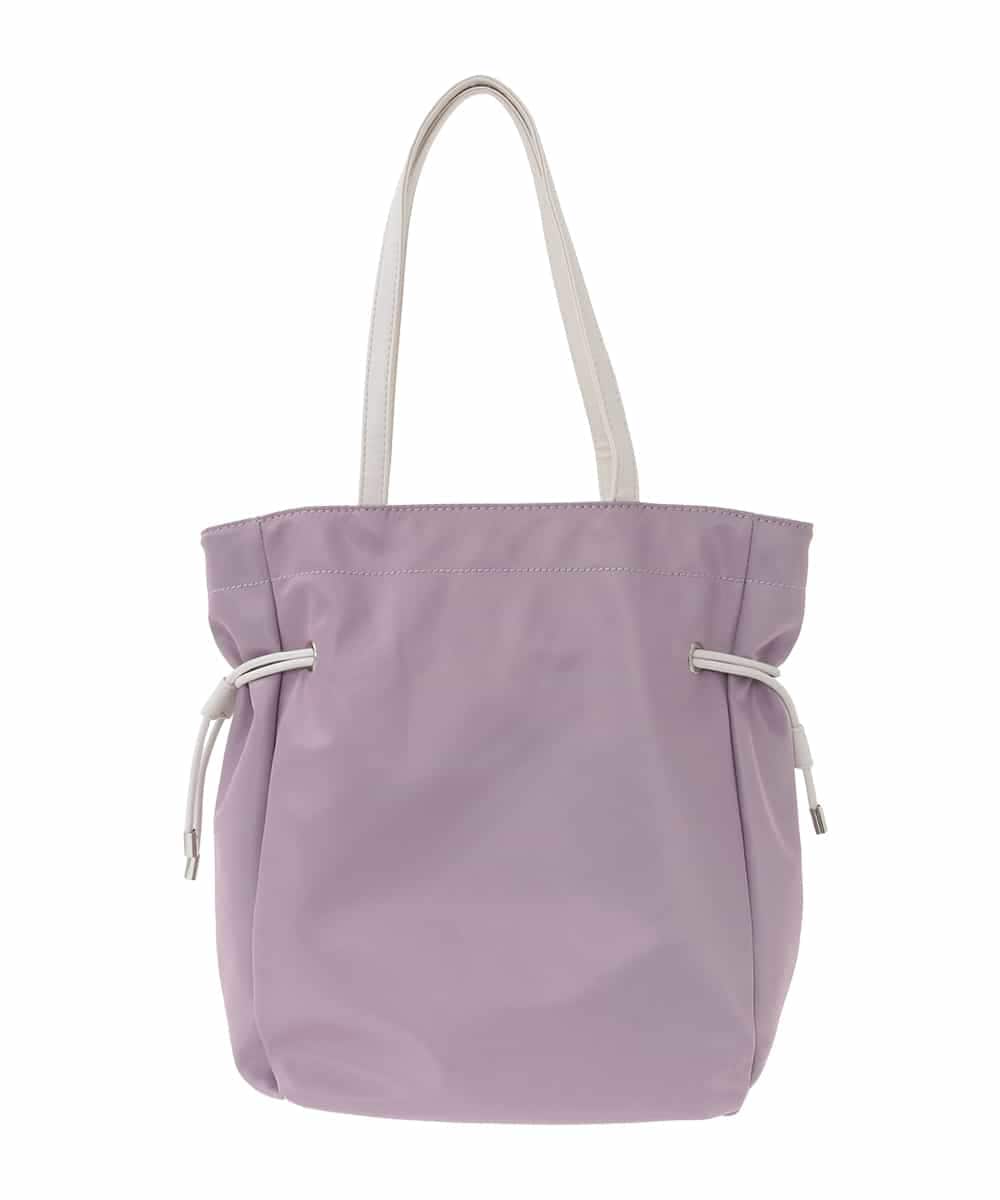 BJCJV80150 MK MICHEL KLEIN BAG(MK ミッシェルクラン バッグ) ドロストデザイントートバッグ ラベンダー
