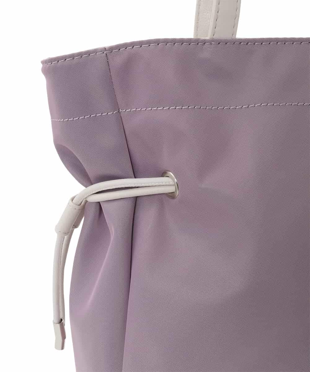 BJCJV80150 MK MICHEL KLEIN BAG(MK ミッシェルクラン バッグ) ドロストデザイントートバッグ ラベンダー